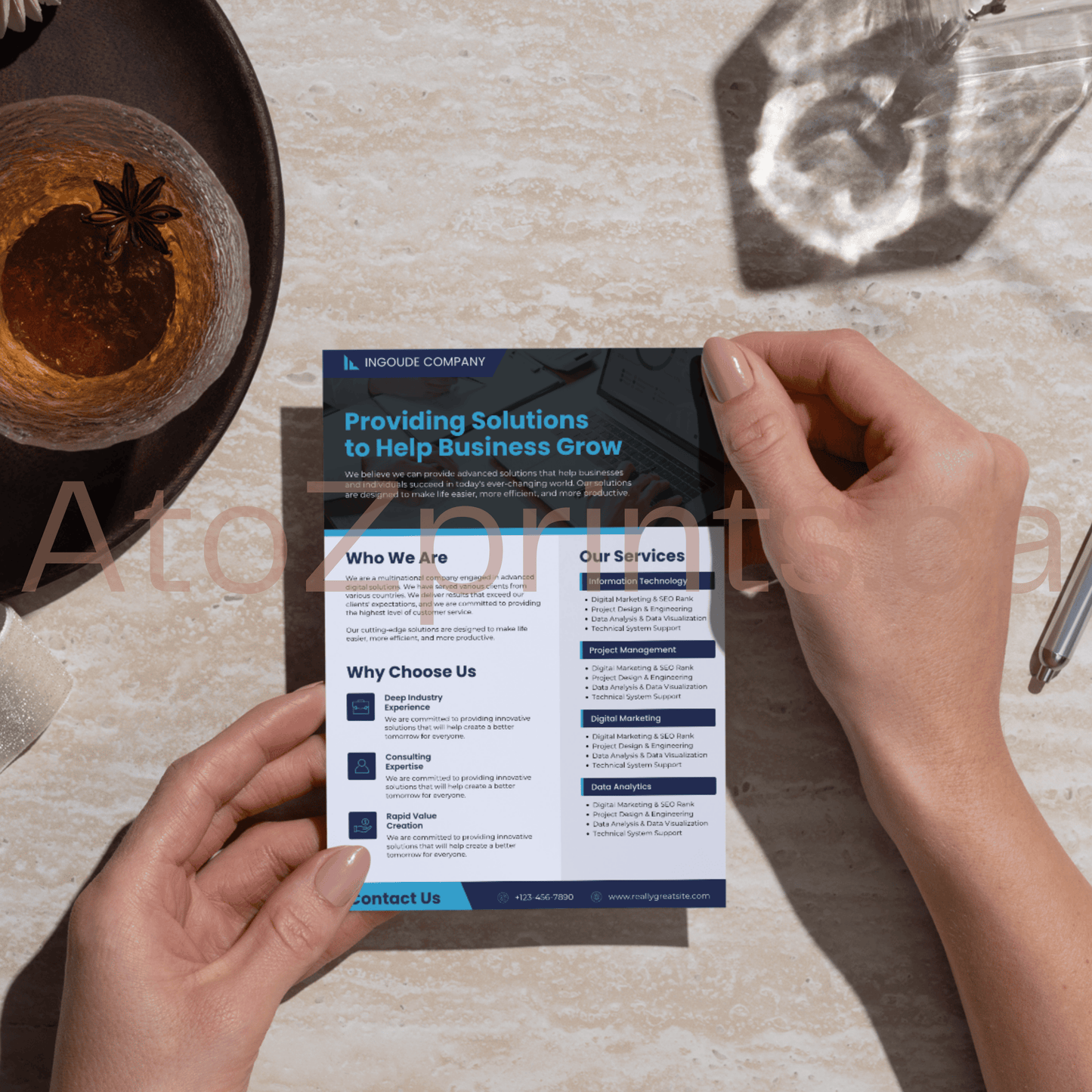 Custom Flyers – Spread Your Message with Impact!