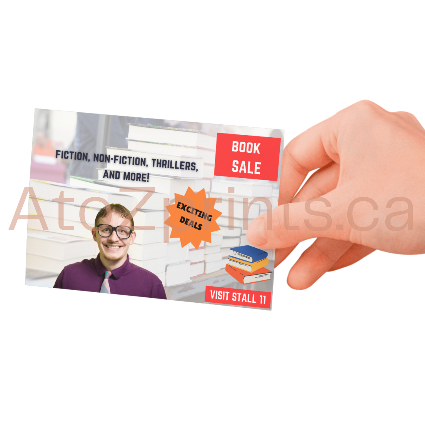 Custom Postcards – 15 Sizes, several material types to Fit Your Needs