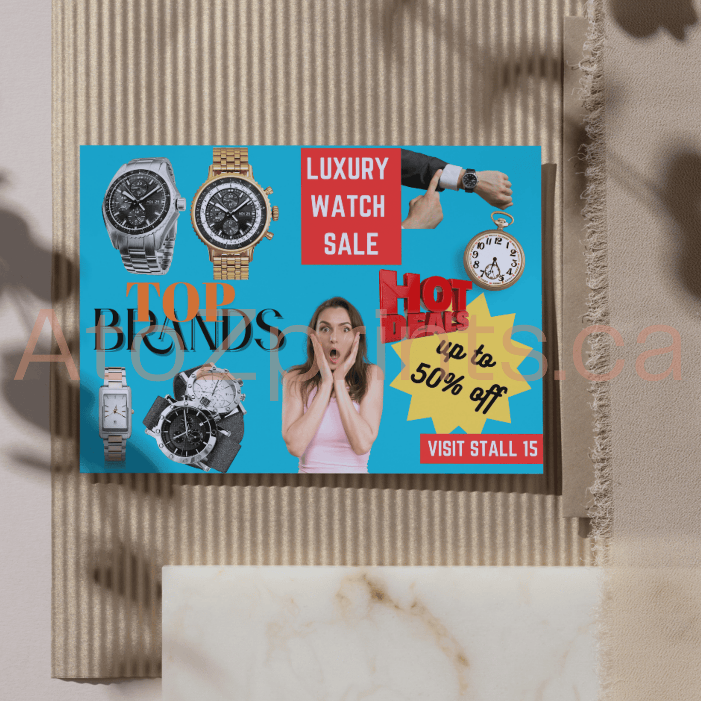 Custom Postcards – 15 Sizes, several material types to Fit Your Needs