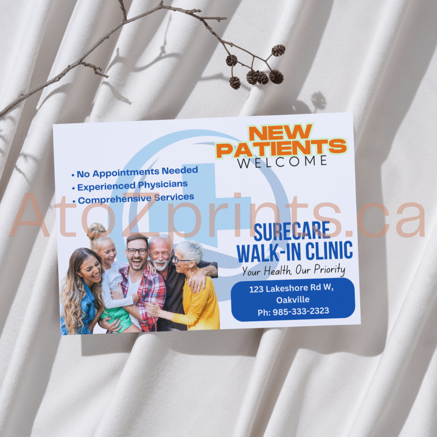 Custom Postcards – 15 Sizes, several material types to Fit Your Needs