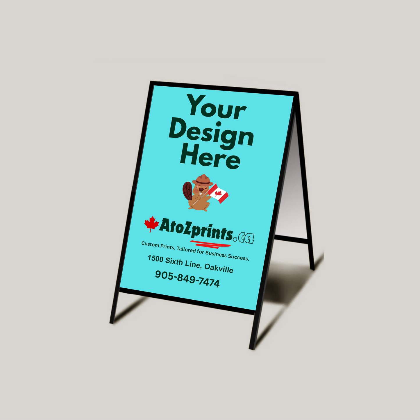 Custom A-Frame Signs: Maximize Visibility at Unbeatable Prices!