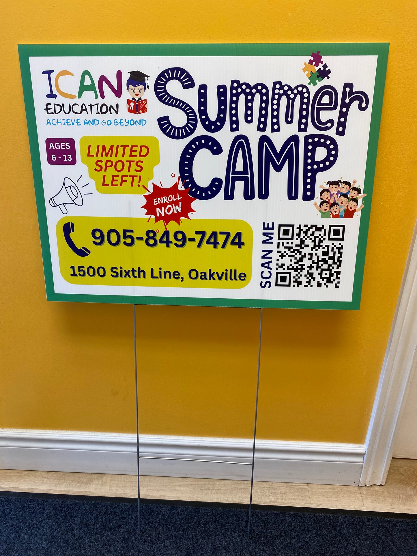 Coroplast Signs & Yard Signs (H-stand included)