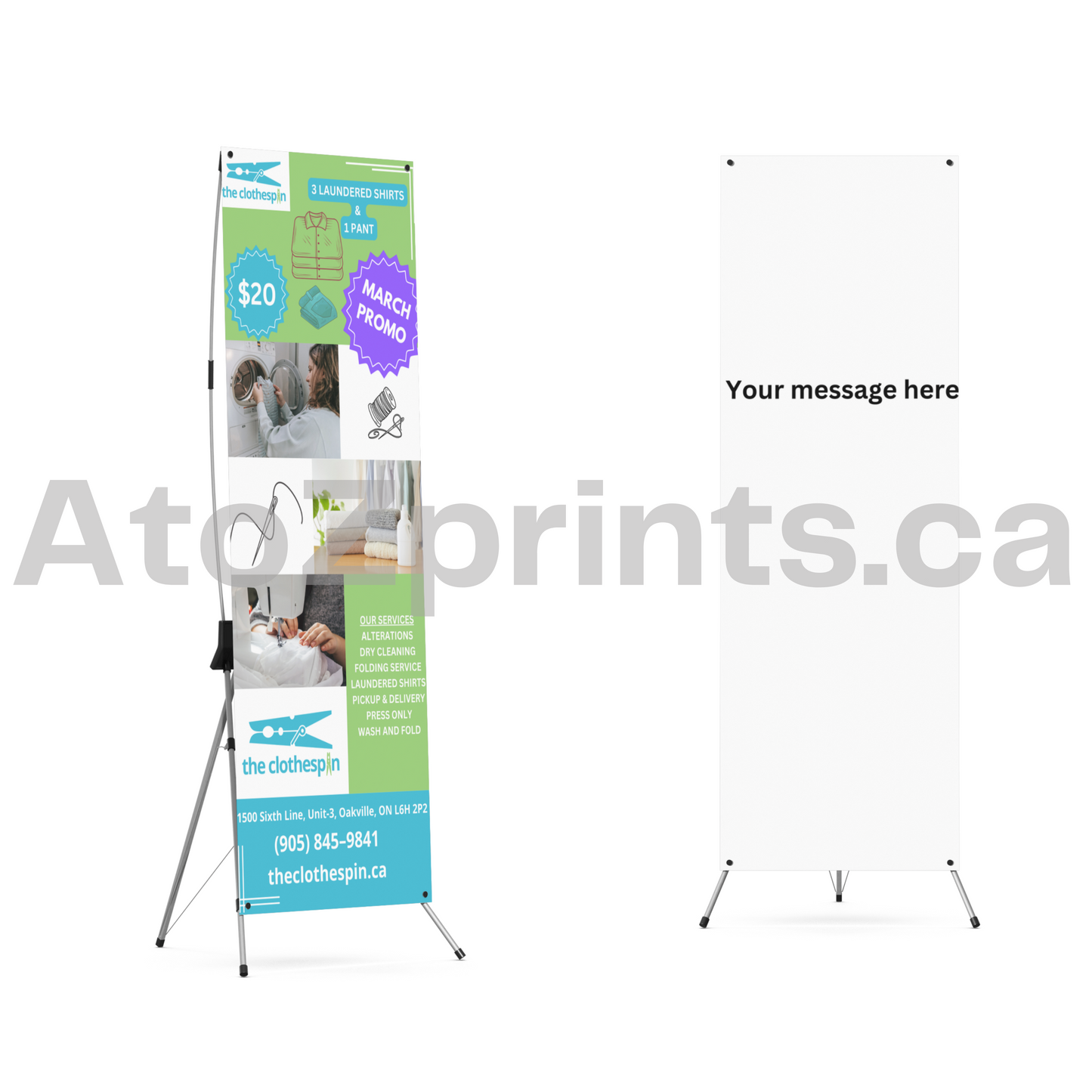 X-frame signs | Stand Out with Impact