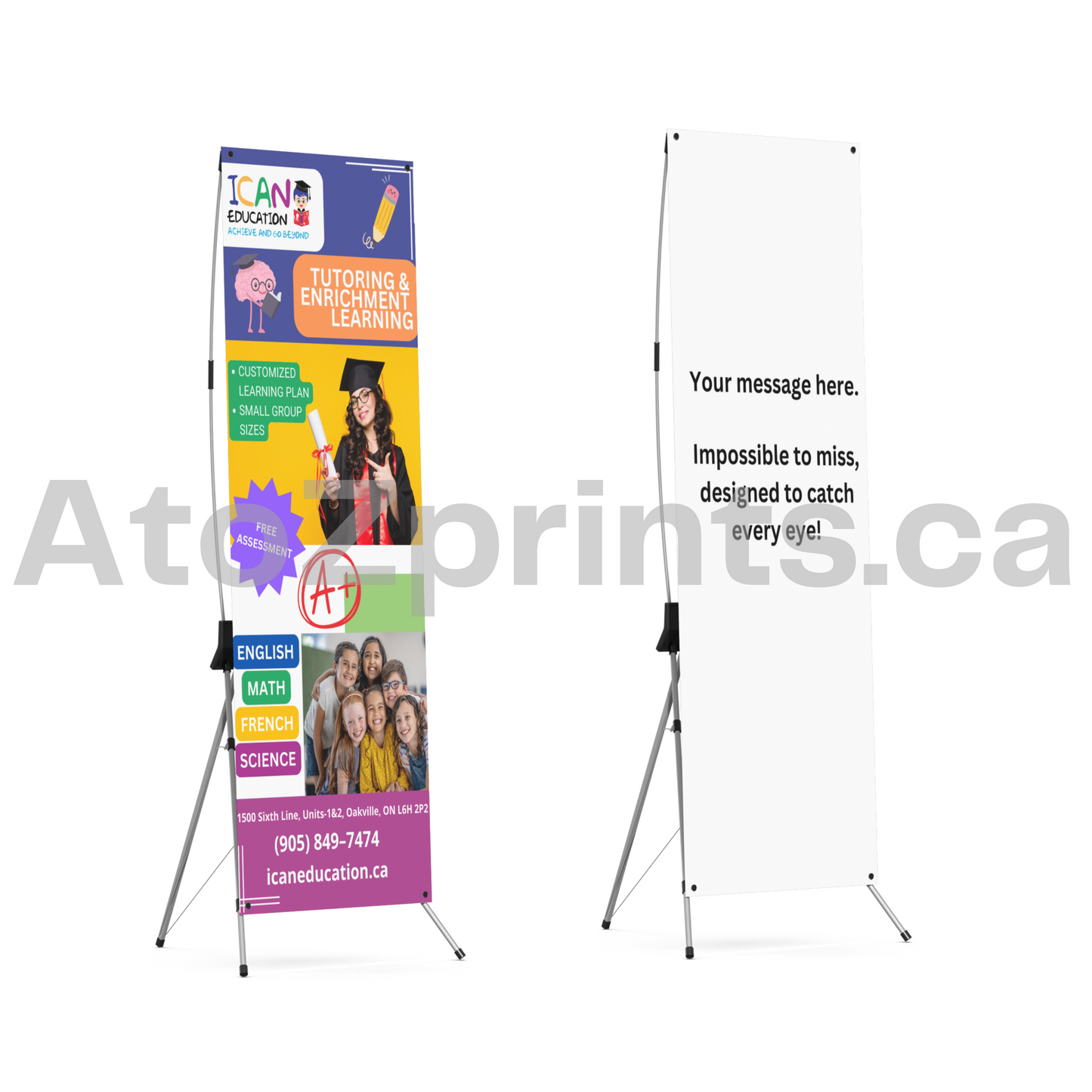 X-frame signs | Stand Out with Impact