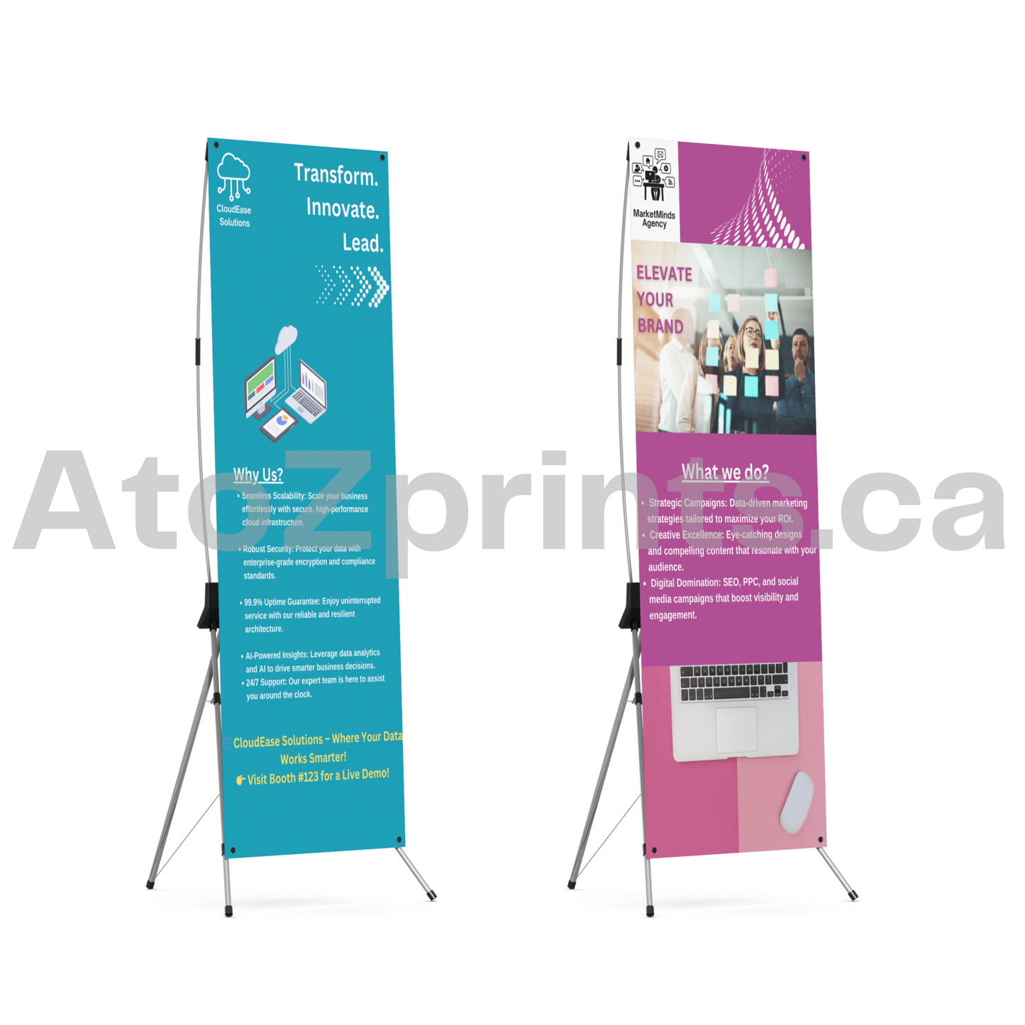 X-frame signs | Stand Out with Impact
