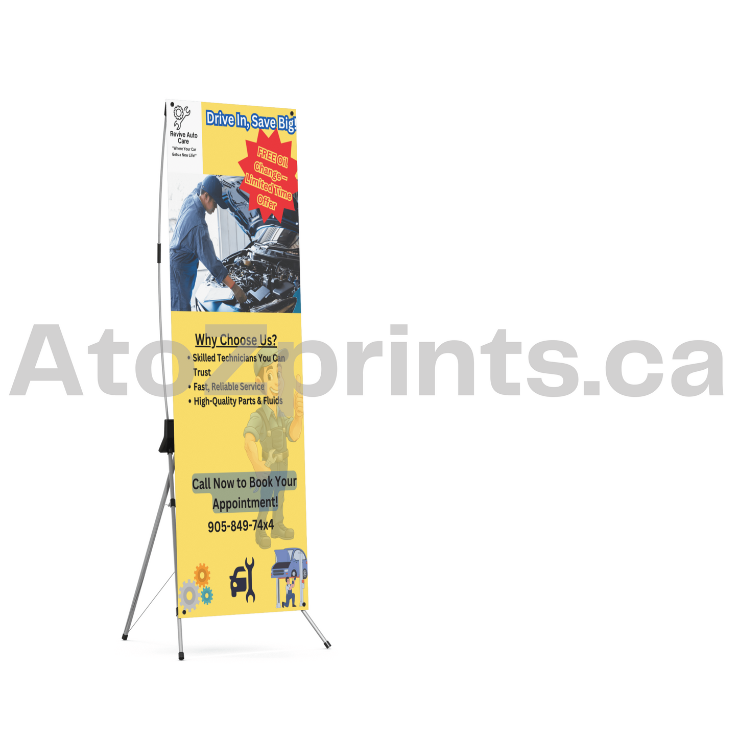 X-frame signs | Stand Out with Impact